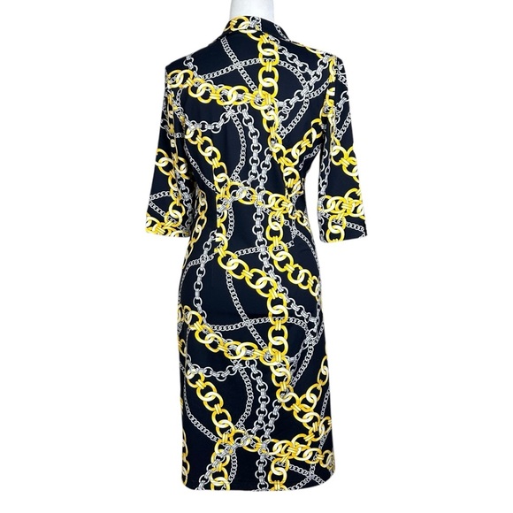J. McLaughlin Chain Print Catalina Dress
Wrinkle Resistant Coastal Closet Staple - Picture 3 of 11